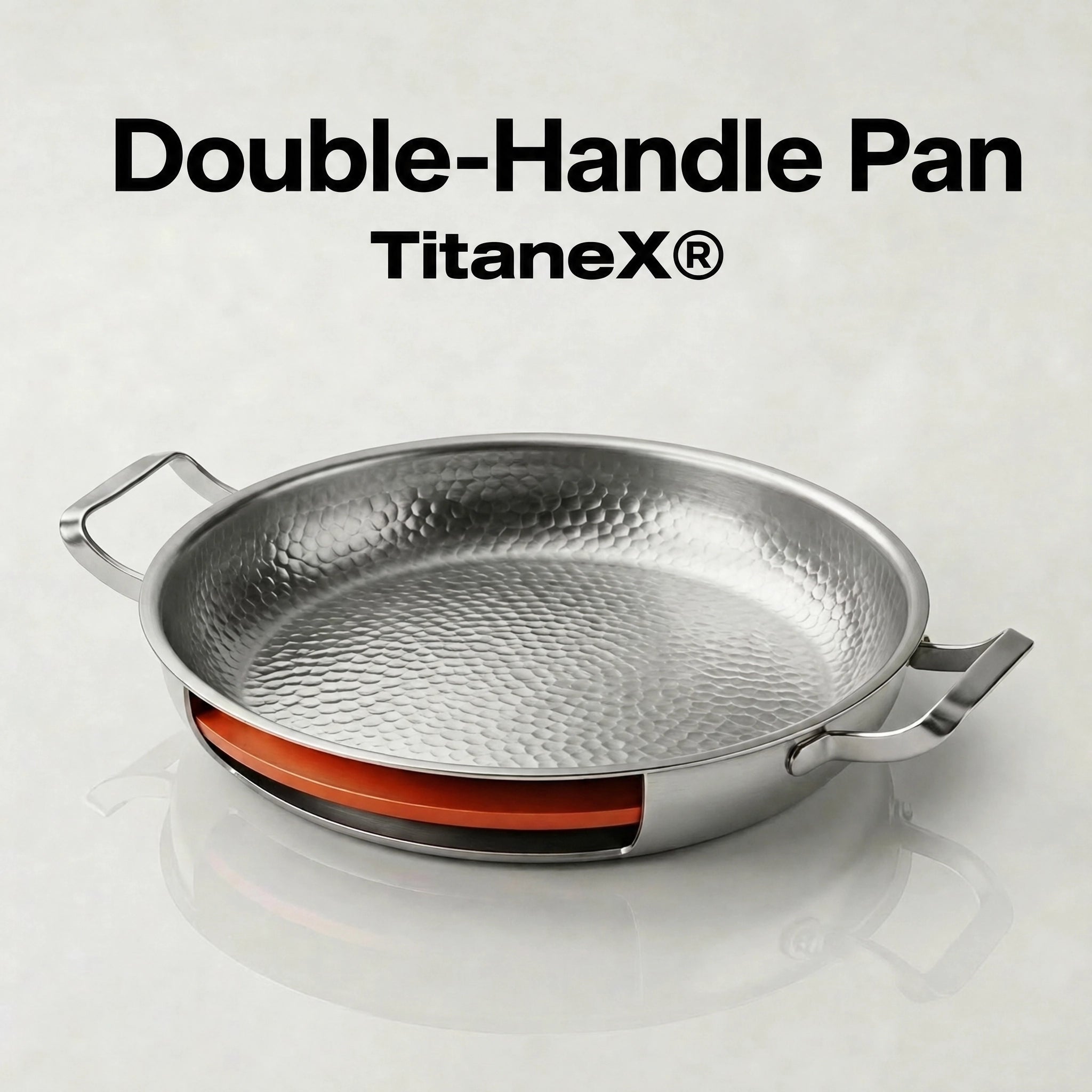 TitaneX® Double-Handle Pan