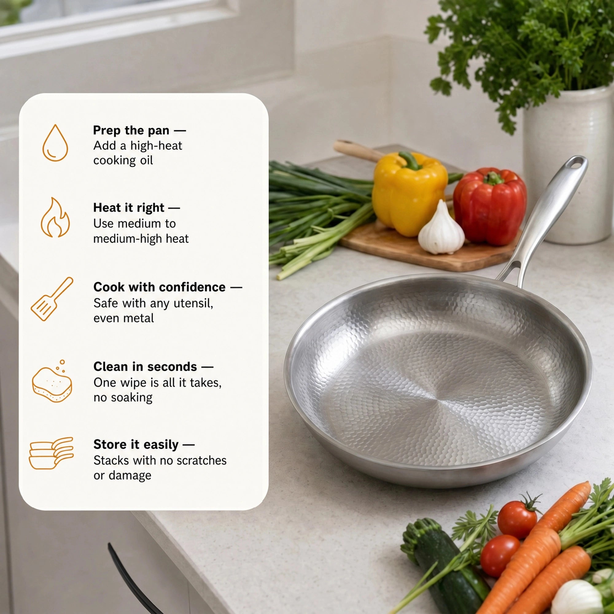 TitaneX® Sauté Pan