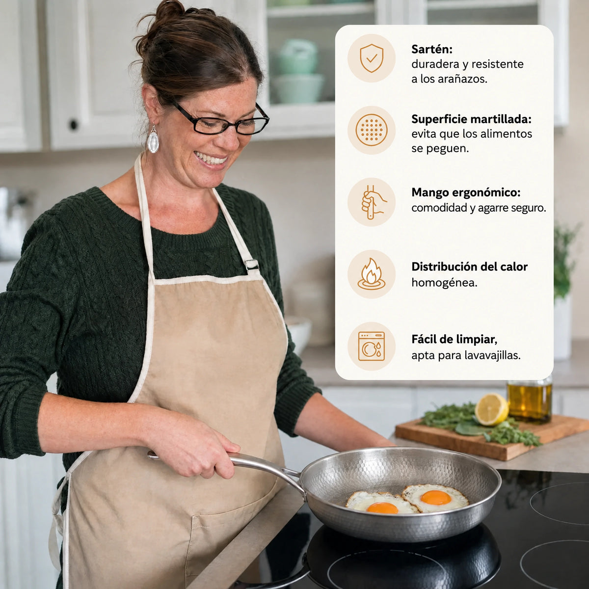 TitaneX® Sartén para Crepes