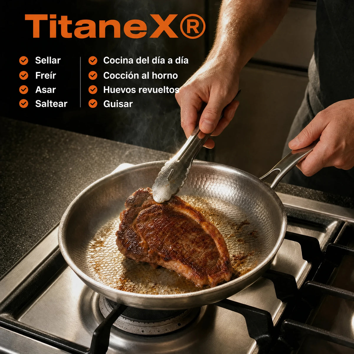 TitaneX® Sartén para Crepes