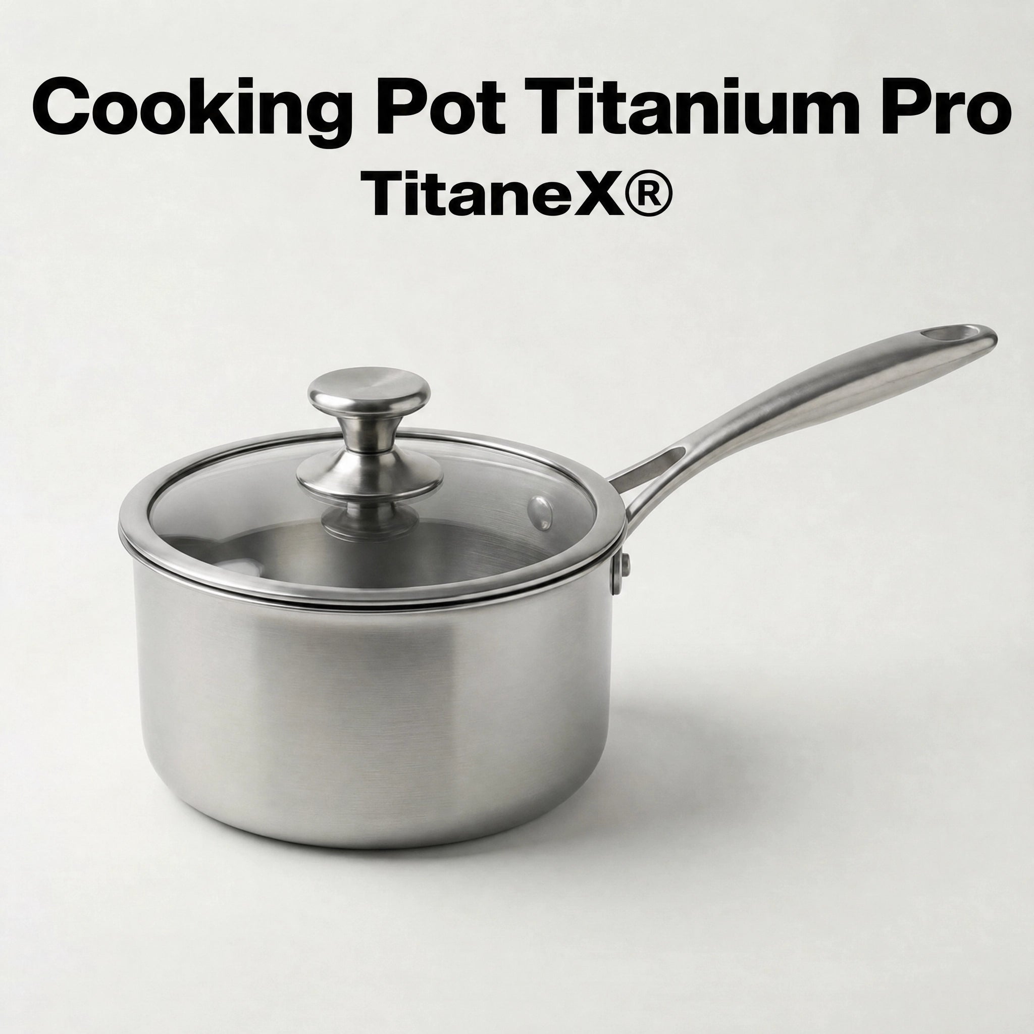 TitaneX® Cooking Pot Titanium Pro