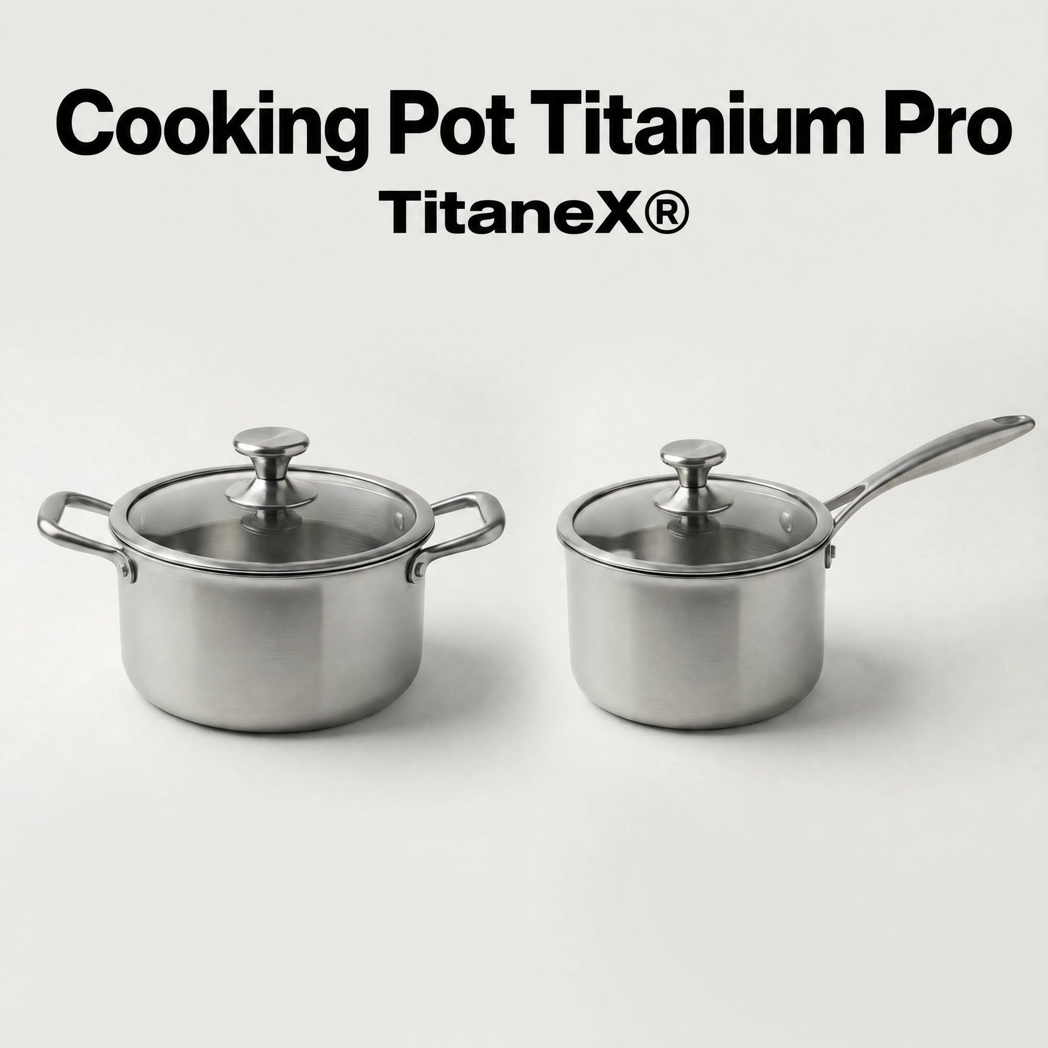 TitaneX® Cooking Pot Titanium Pro