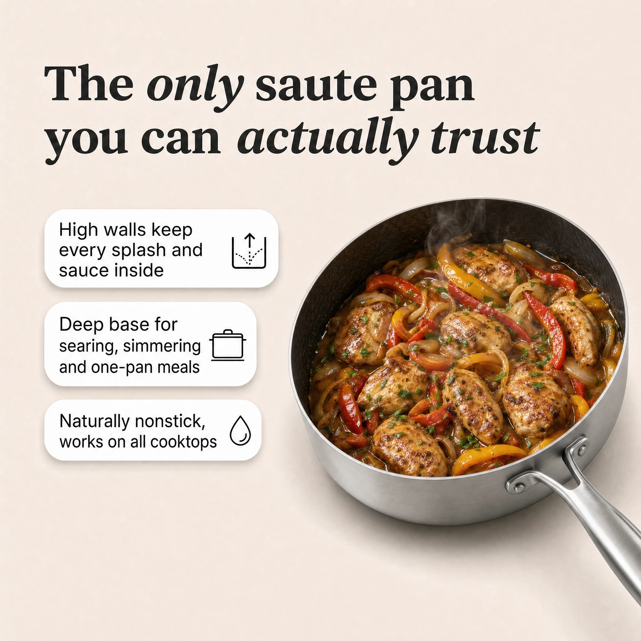 TitaneX® Sauté Pan